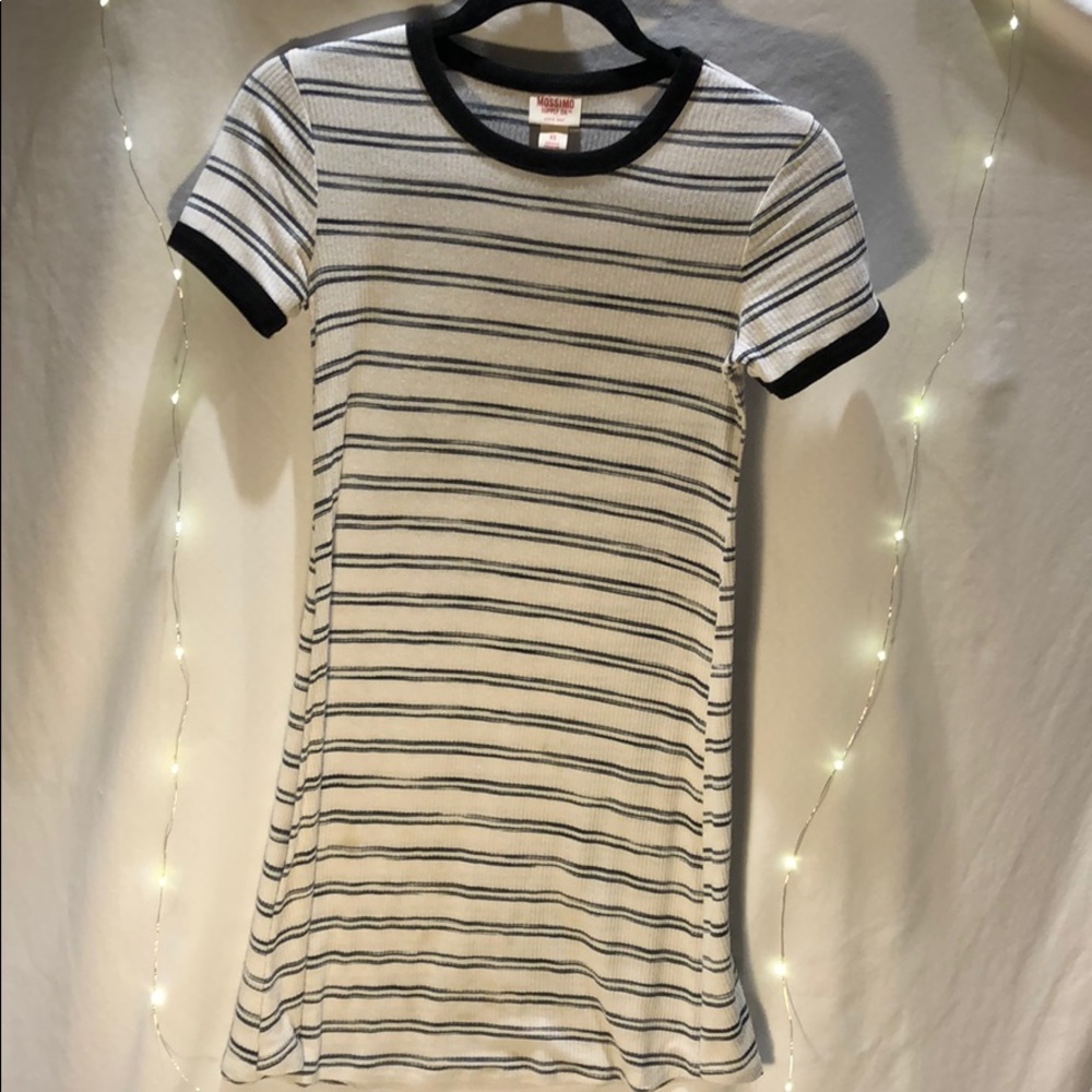 Mossimo Supply Co./Target White&Black Stripe Dress